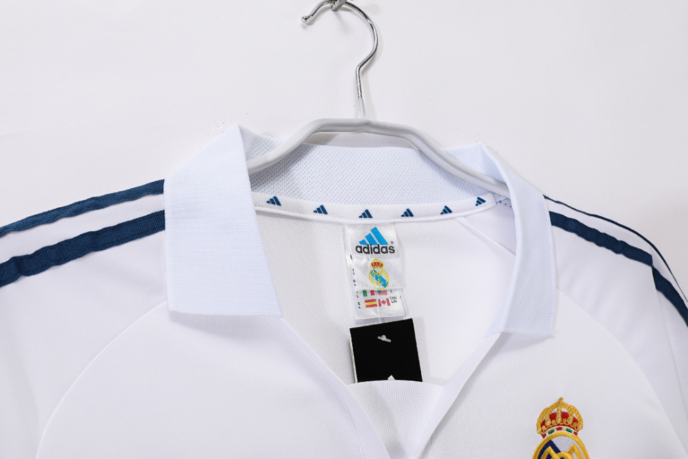 2001/02 Real Madrid home Retro Fan Version