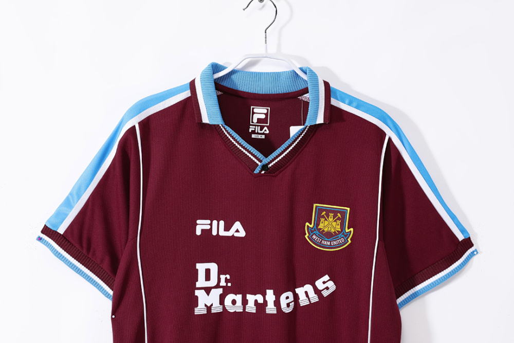 1999/01 West Ham United home Retro Fan Version