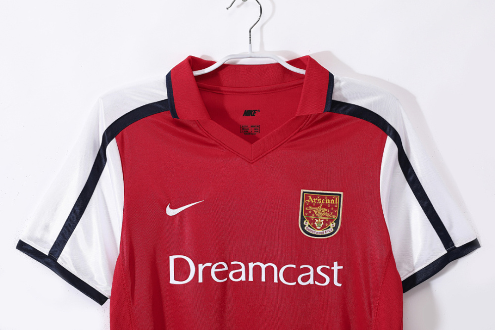2001/02 Arsenal home Retro Fan Version