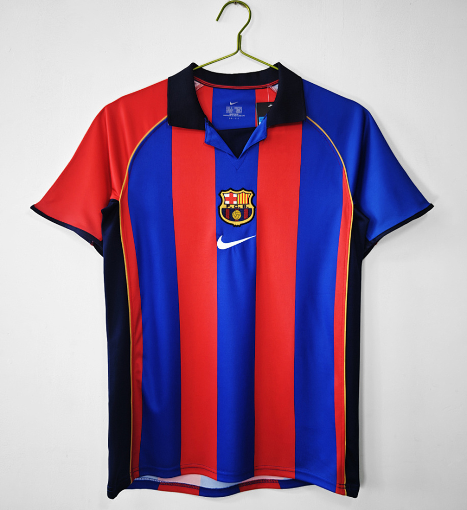 2001/02 Barcelona home Retro Fans version