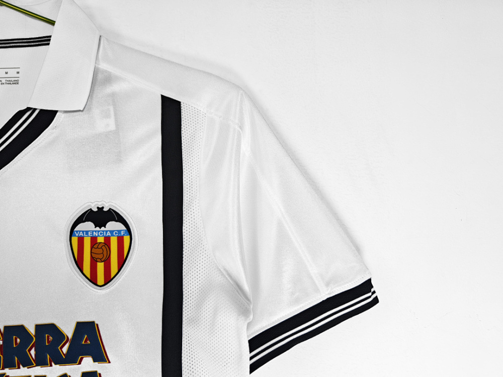 2000/01 Valencia home retro Fans version