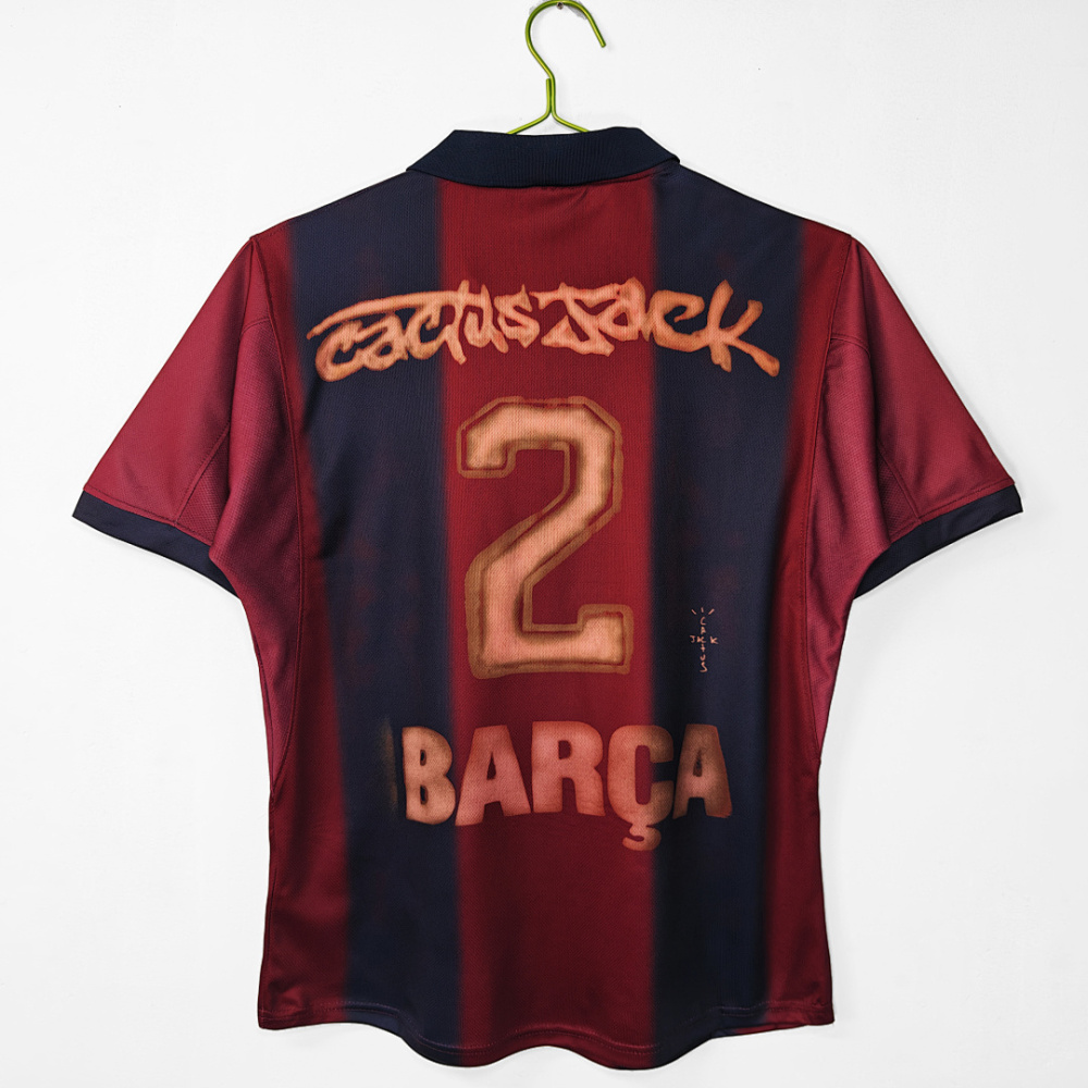 2000/01 Barcelona home home Retro Fans version
