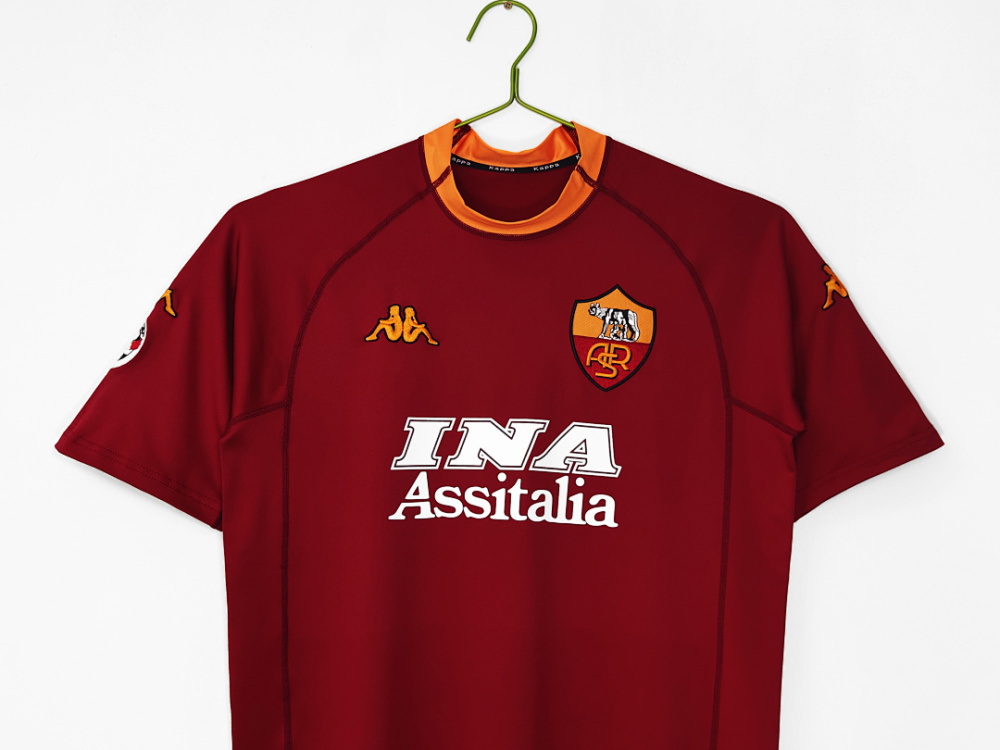 2001/02 Rome home retro Fans version