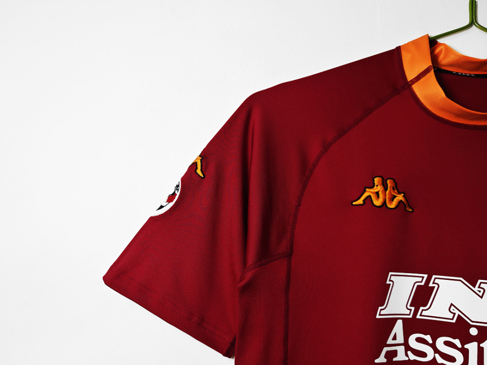 2001/02 Rome home retro Fans version