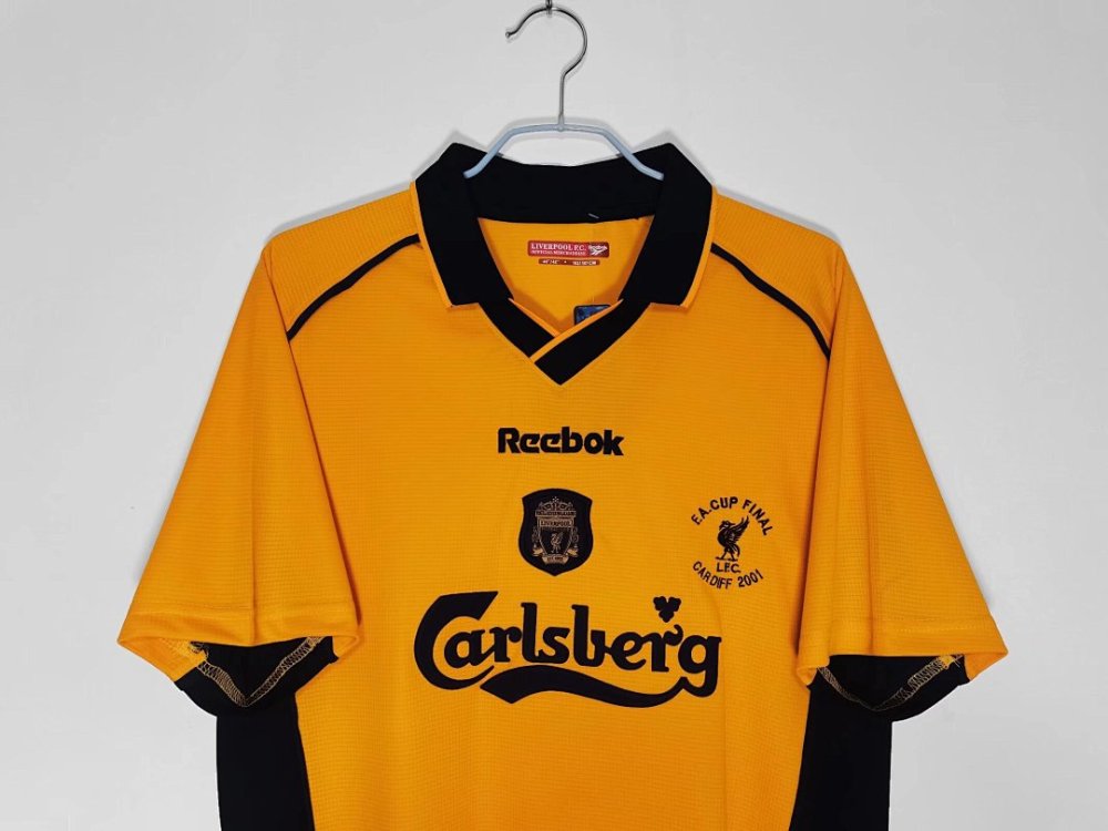 2000/01 Liverpool away retro Fans version