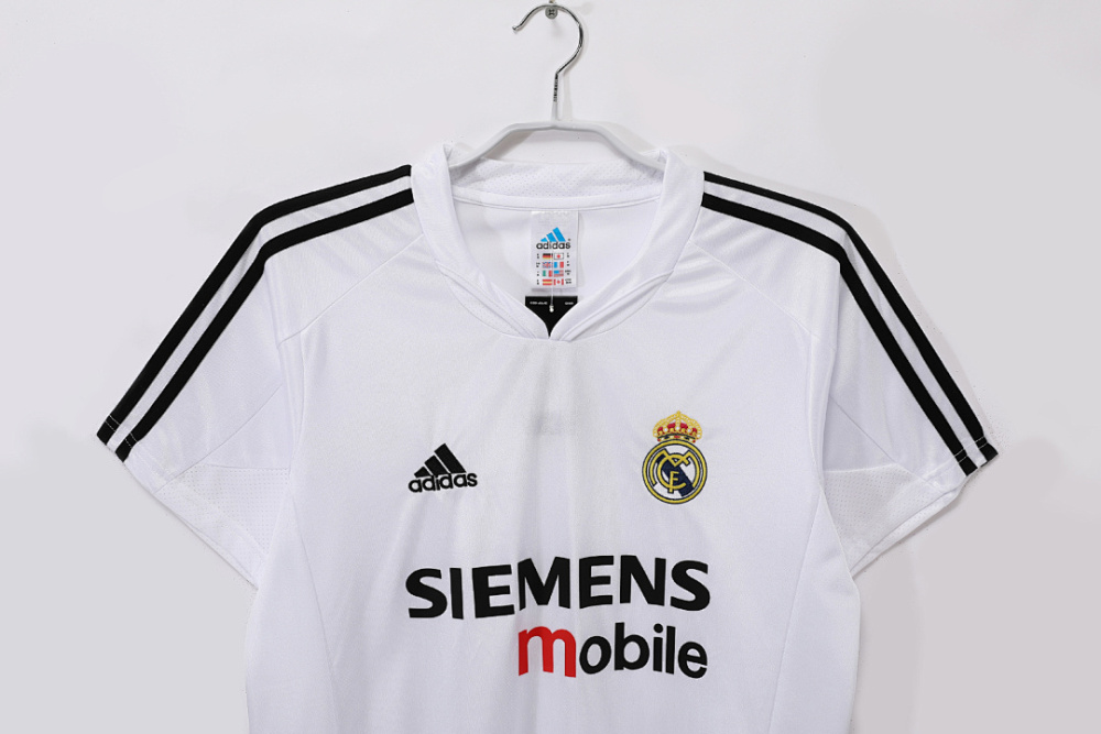 2004/05 Real Madrid home Retro Fan Version
