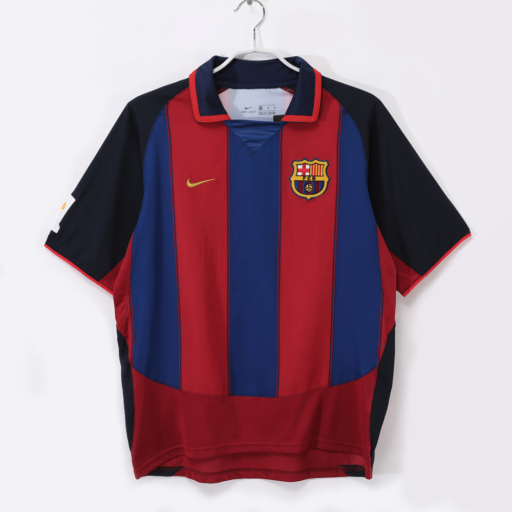 2003/04 Barcelona home Retro Fans version