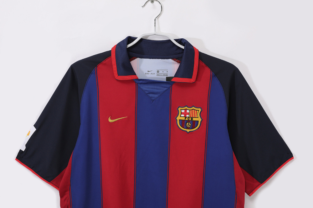 2003/04 Barcelona home Retro Fans version