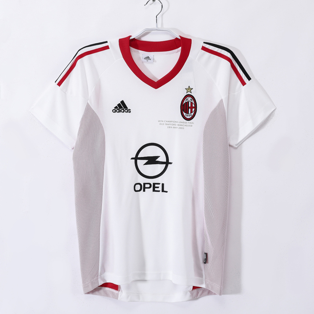 02/03 AC Milan away Fan Version Special Edition