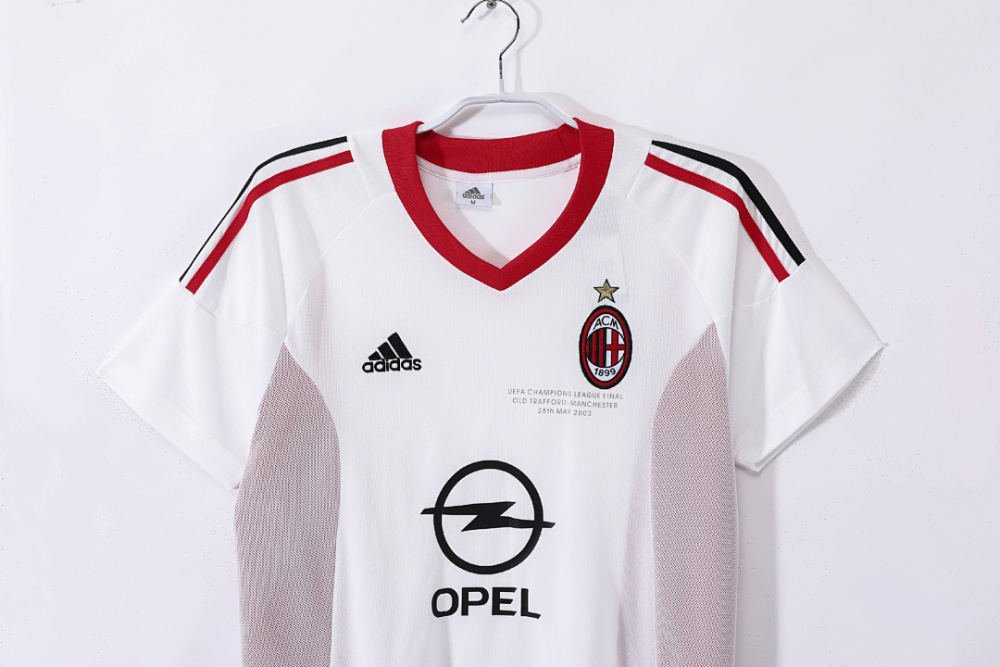 02/03 AC Milan away Fan Version Special Edition