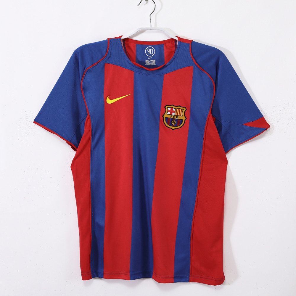 2004/05 Barcelona home Retro Fans version