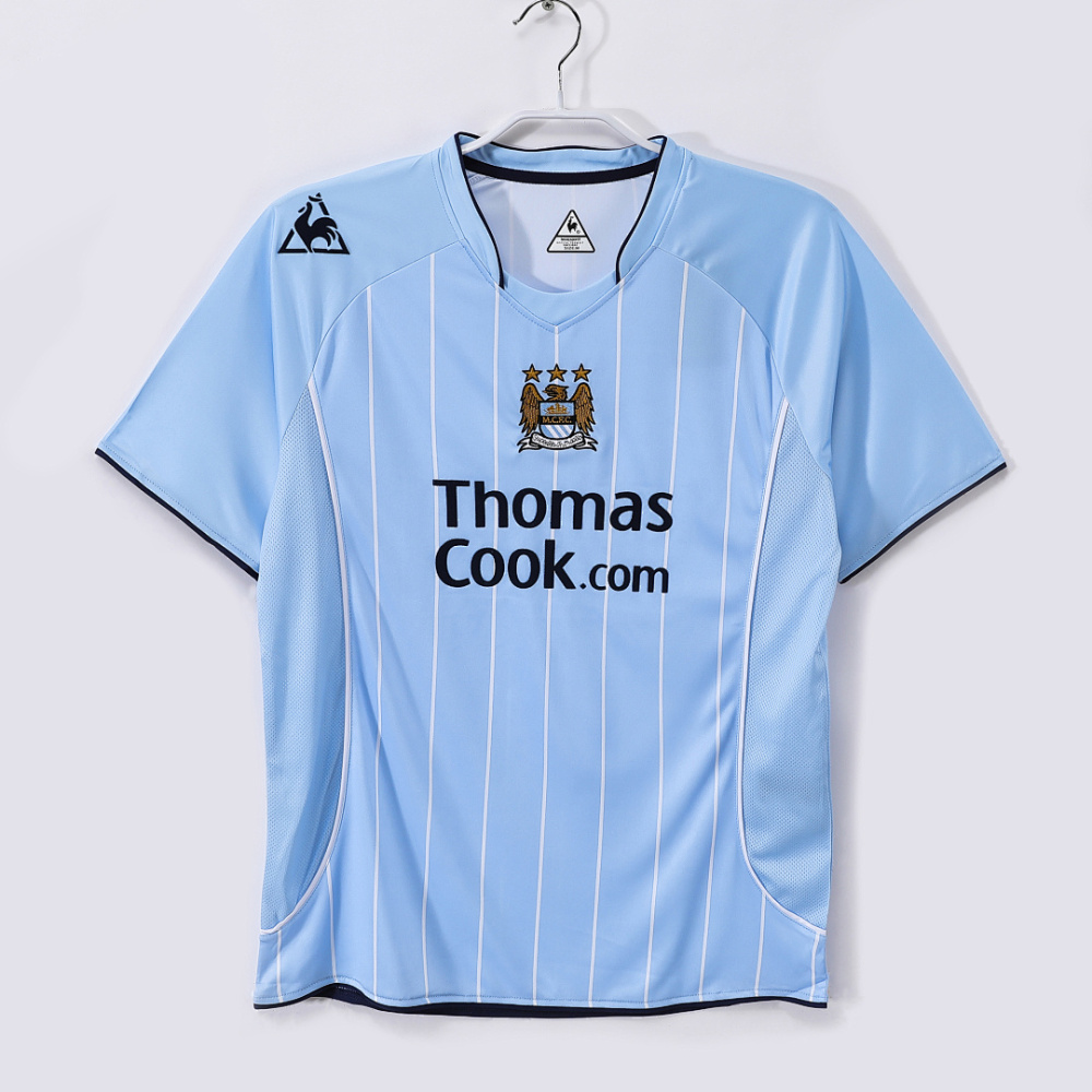 2007/08 Manchester City home Retro Fan Version
