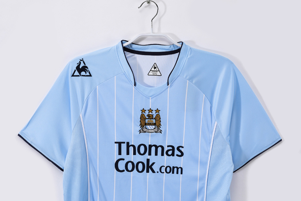 2007/08 Manchester City home Retro Fan Version