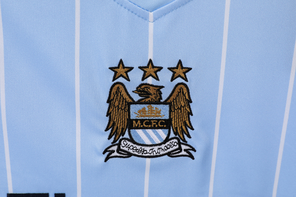 2007/08 Manchester City home Retro Fan Version