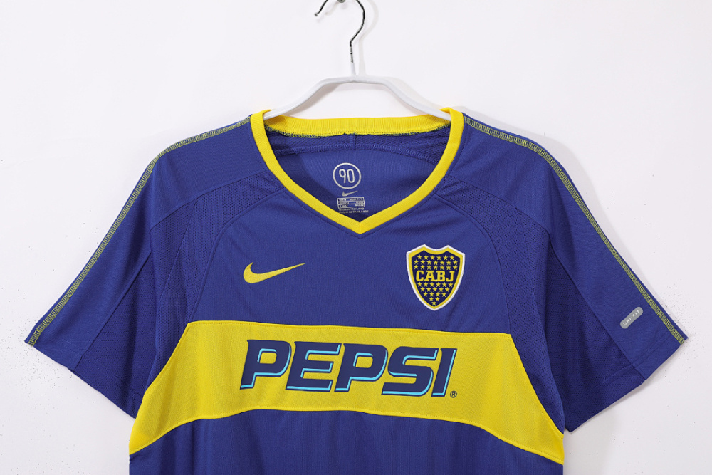 2003/04 Boca Juniors home Retro Fan Version