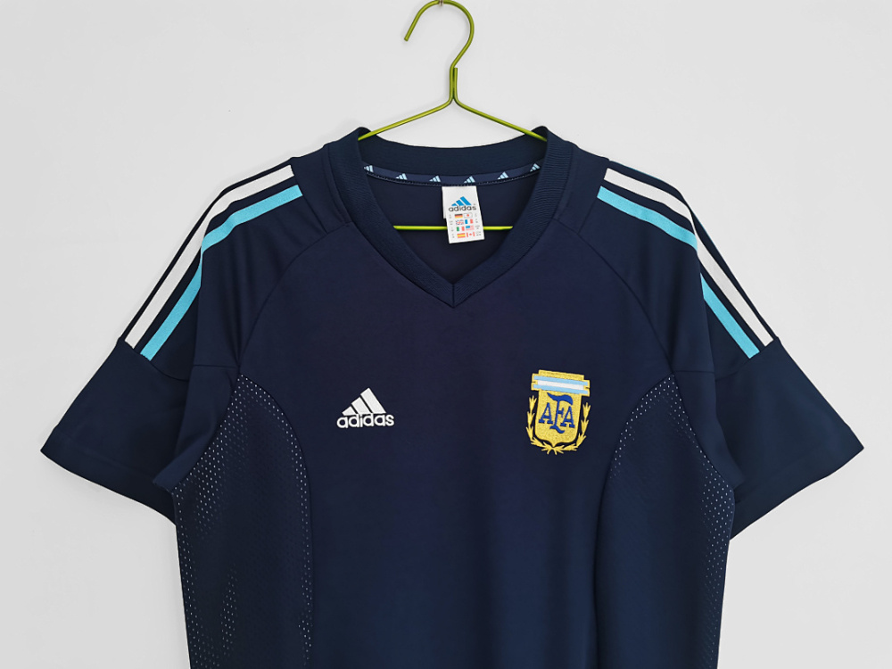 2002 Argentina away Retro Fan Version