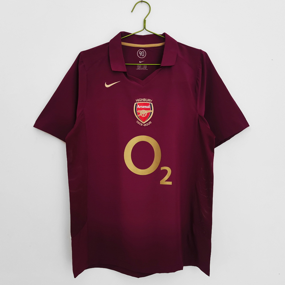 2005/06 Arsenal home Retro Fan Version