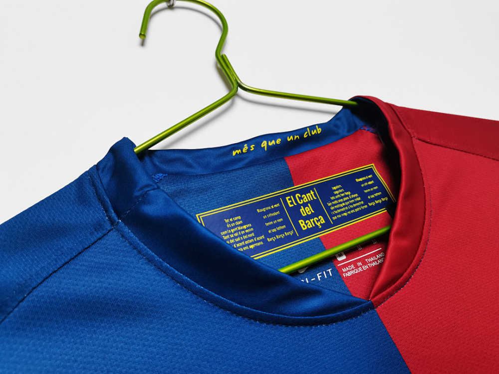 2008/09 Barcelona home Retro Fans version