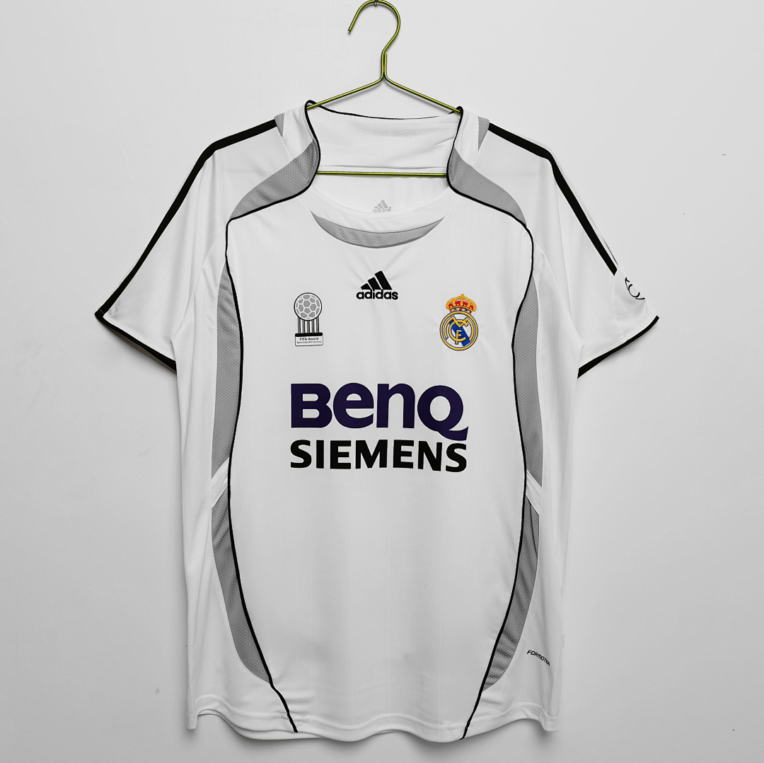 2006/07 Real Madrid home Retro Fan Version