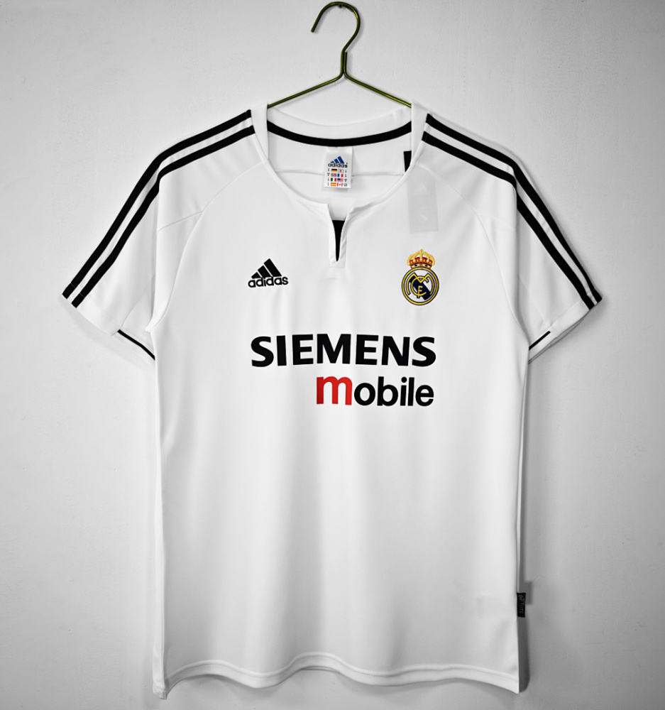 2003/04 Real Madrid home Retro Fan Version
