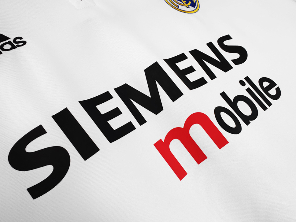 2003/04 Real Madrid home Retro Fan Version