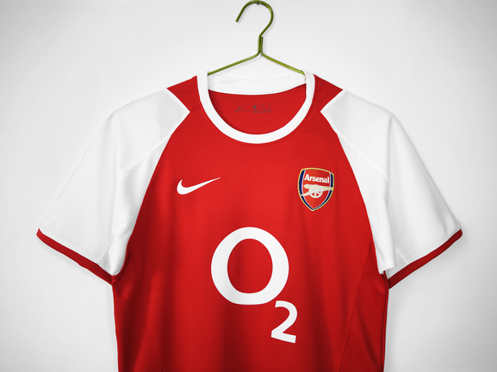 2002/04 Arsenal home Retro Fan Version