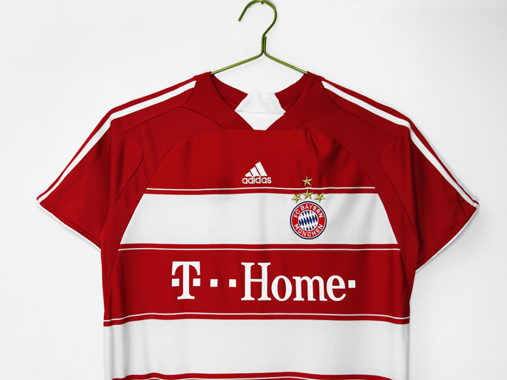 2007/08 Bayern Munich home retro Fans version
