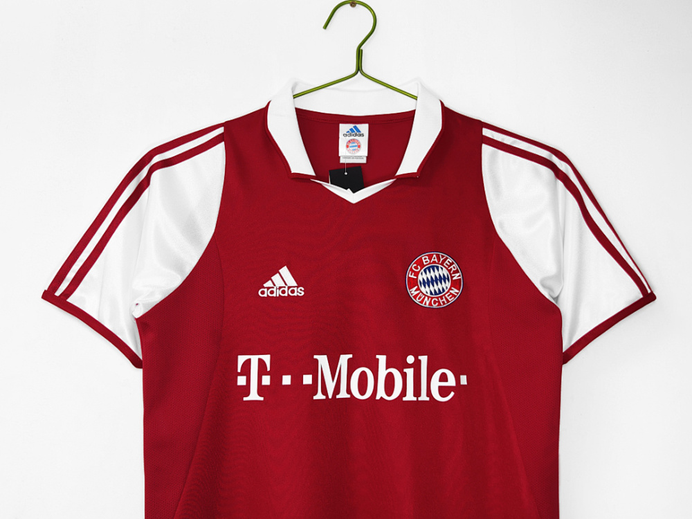 2003/04 Bayern Munich home retro Fans version