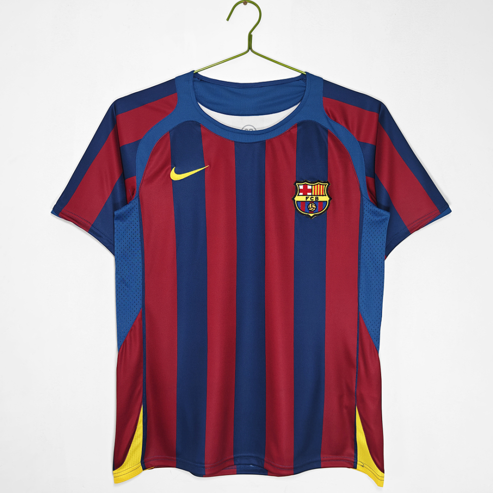 2005/06 Barcelona home Retro Fans version