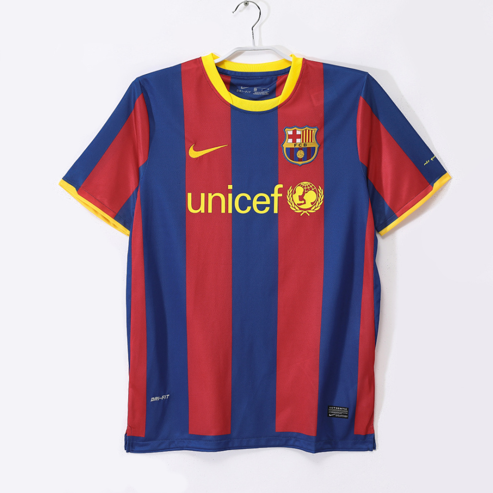 2010/11 Barcelona home Retro Fans version