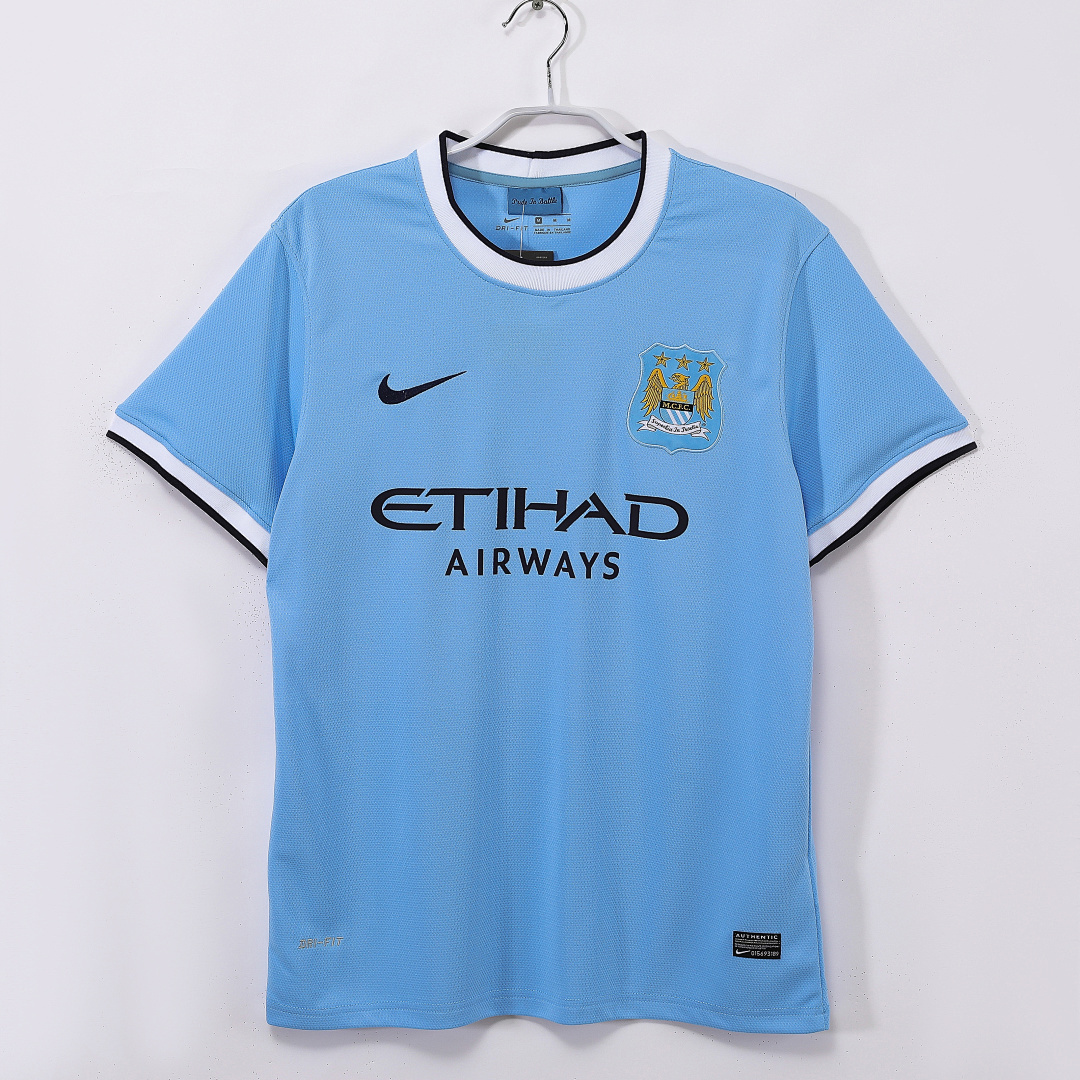 2013/14 Manchester City home Retro Fan Version