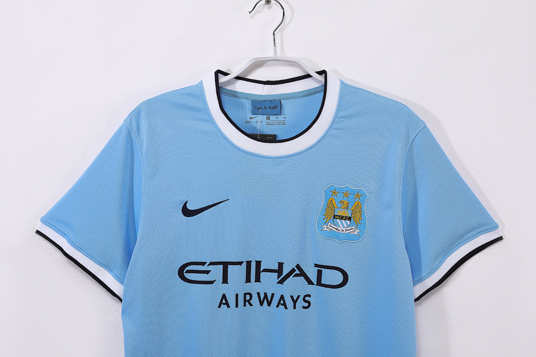 2013/14 Manchester City home Retro Fan Version