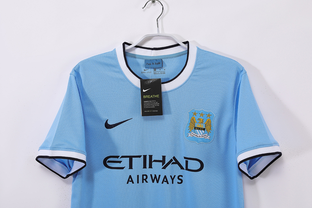 2013/14 Manchester City home Retro Fan Version