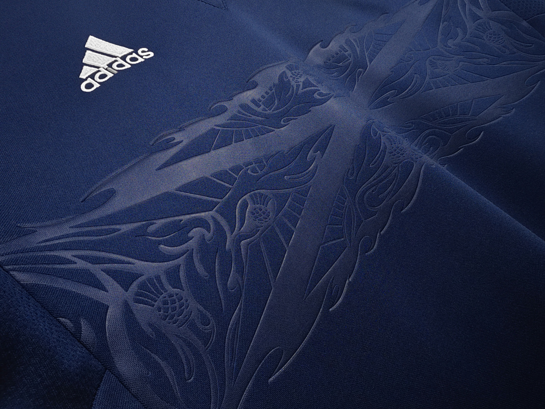 2012/14 Scotland home retro Fans version