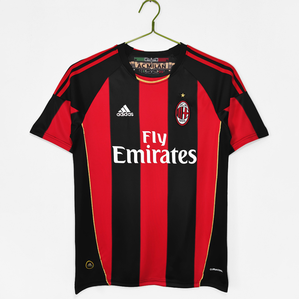 2010/11 AC Milan home Retro Fan Version
