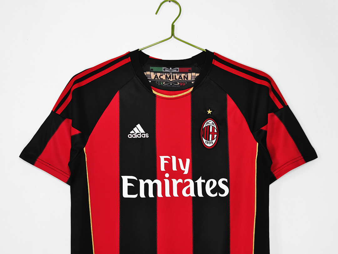 2010/11 AC Milan home Retro Fan Version