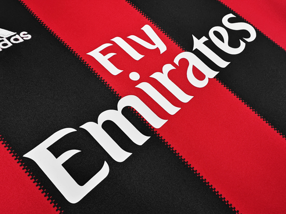 2010/11 AC Milan home Retro Fan Version