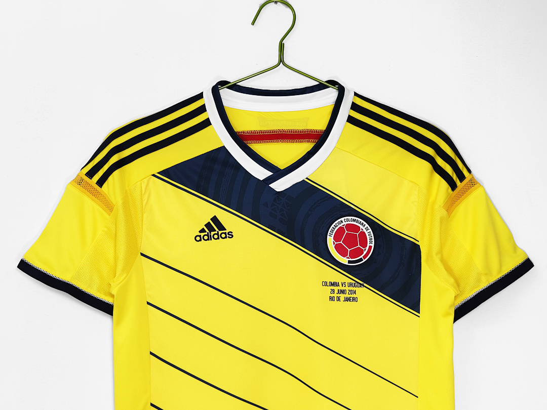 2014 Colombia home retro Fans version