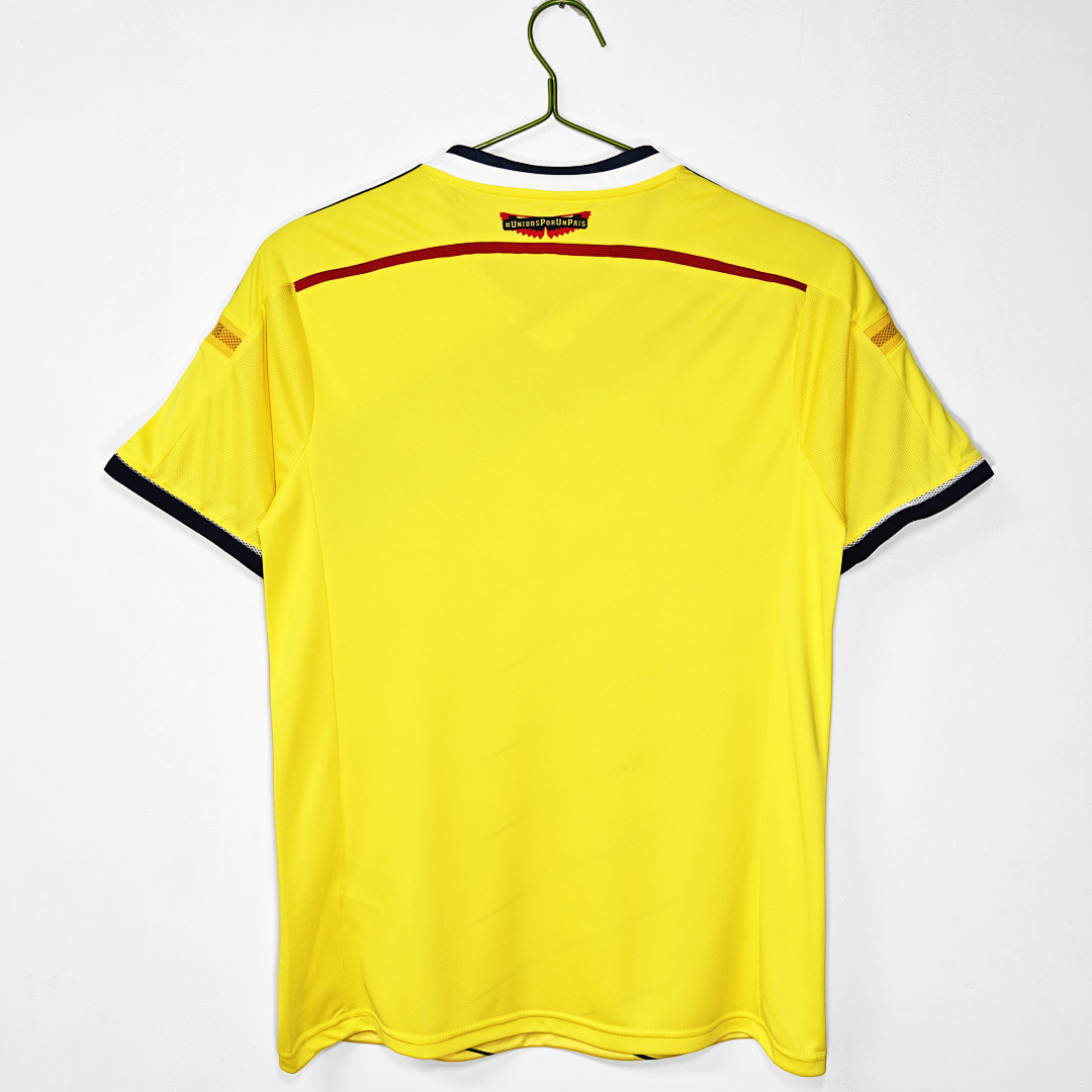 2014 Colombia home retro Fans version