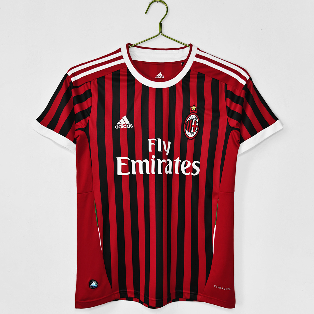 2011/12 AC Milan home Retro Fan Version