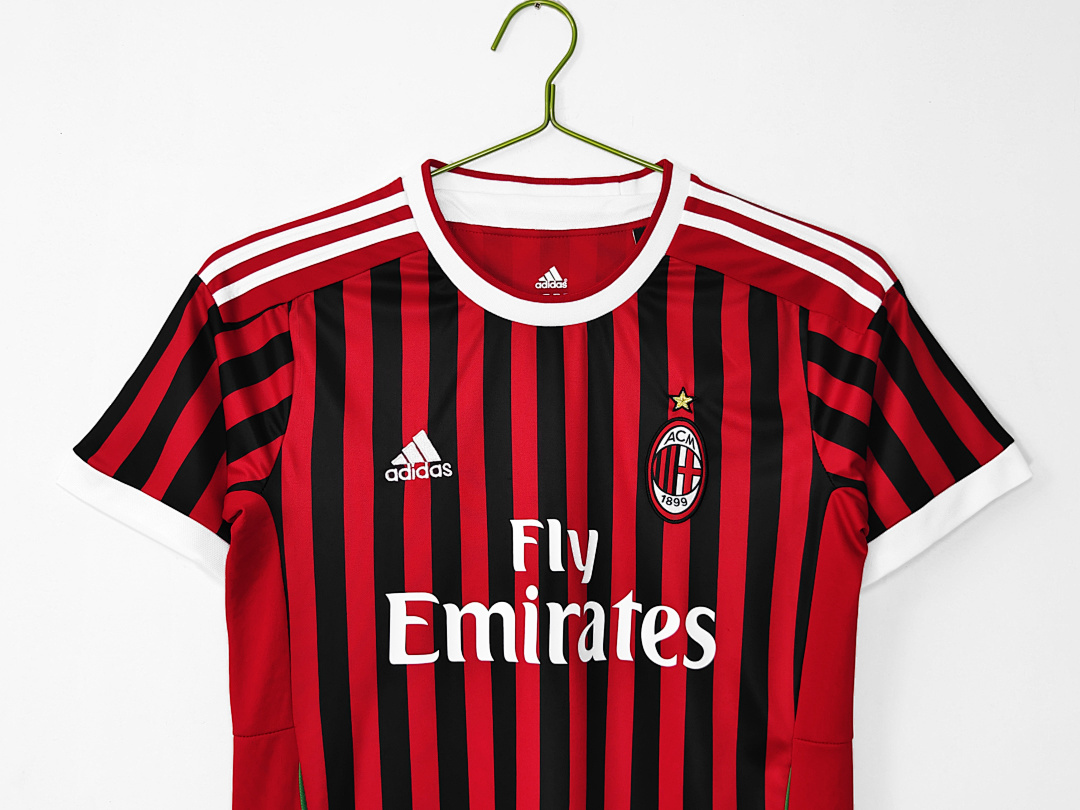 2011/12 AC Milan home Retro Fan Version