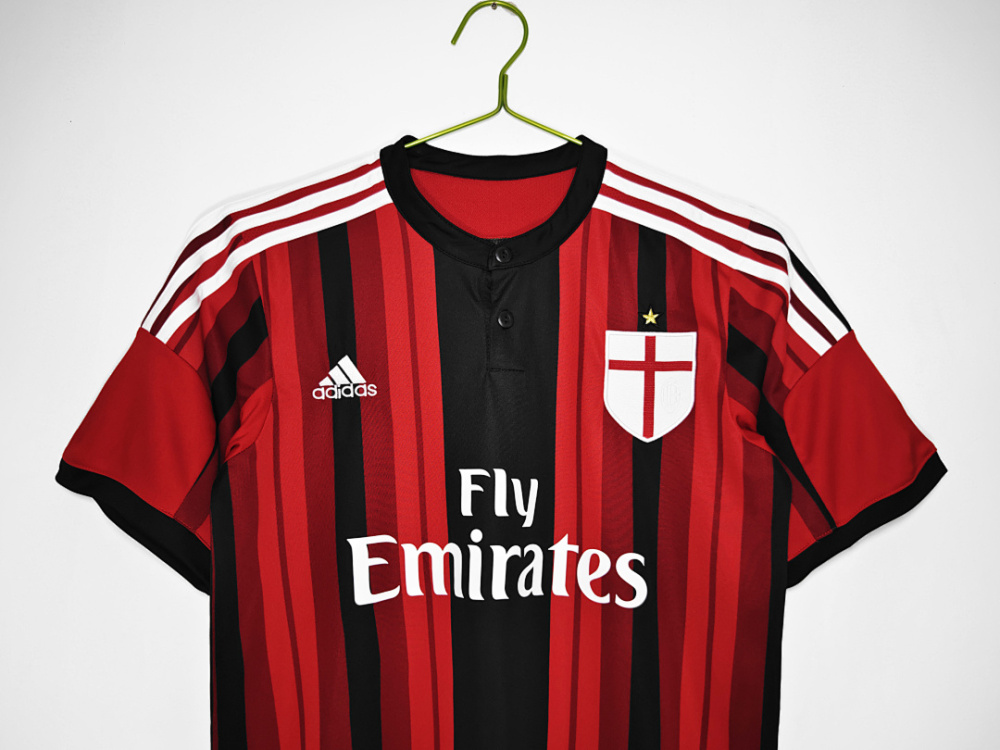 2014/15 AC Milan home Retro Fan Version
