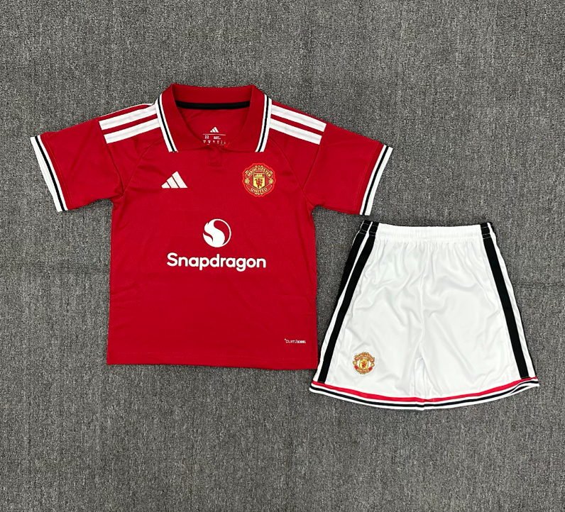 26/27 Manchester United home Kids kit