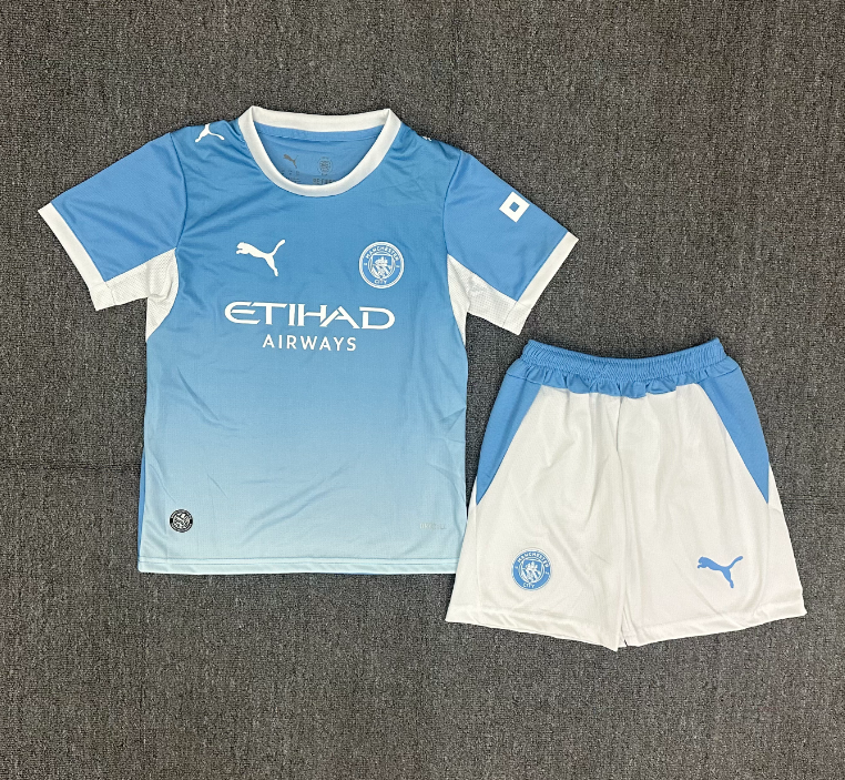 26/27 Manchester City home Kids kit