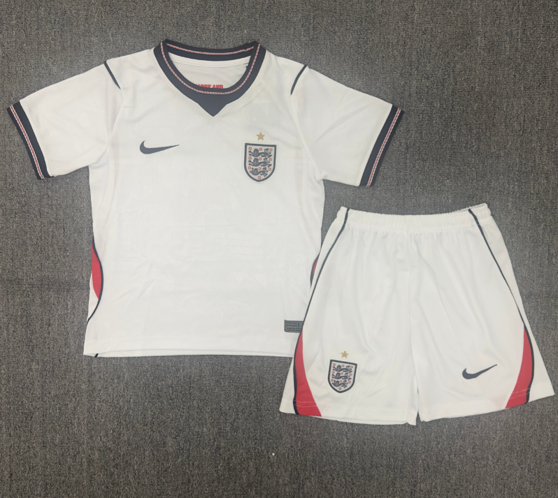 2026 England home Kids kit