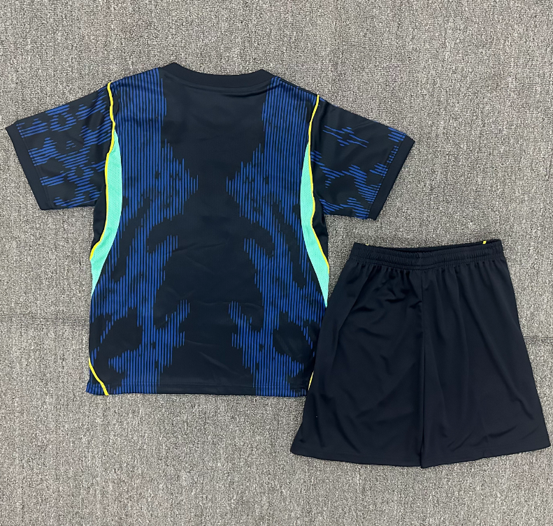 2026 Brazil away Kids kit