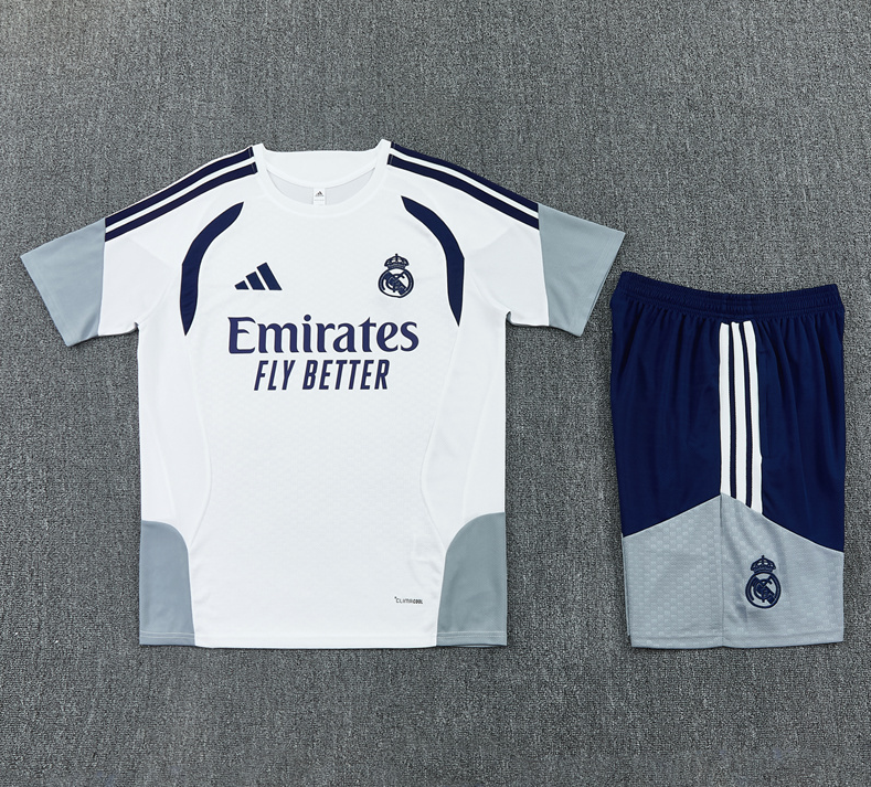 2026 Real Madrid Training clothes suit Short sleeve Fan version