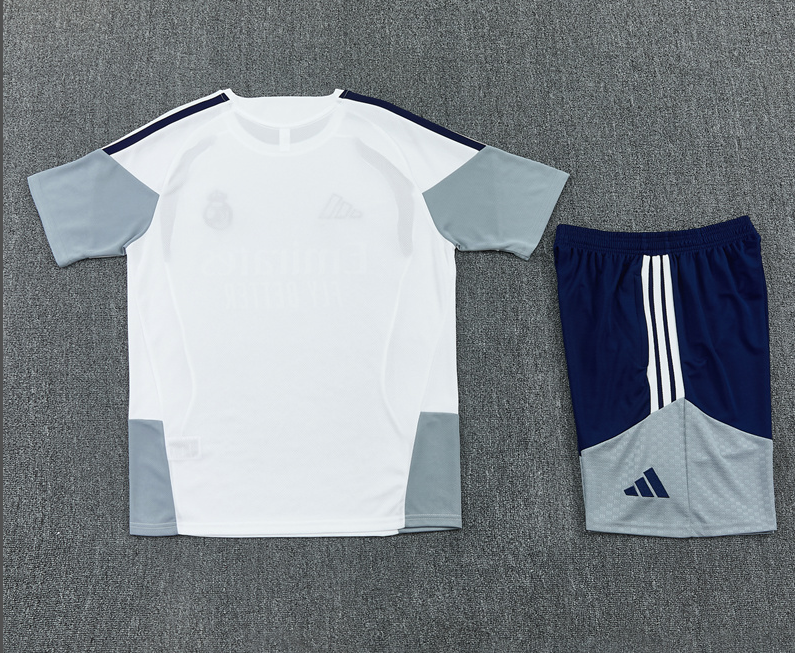 2026 Real Madrid Training clothes suit Short sleeve Fan version