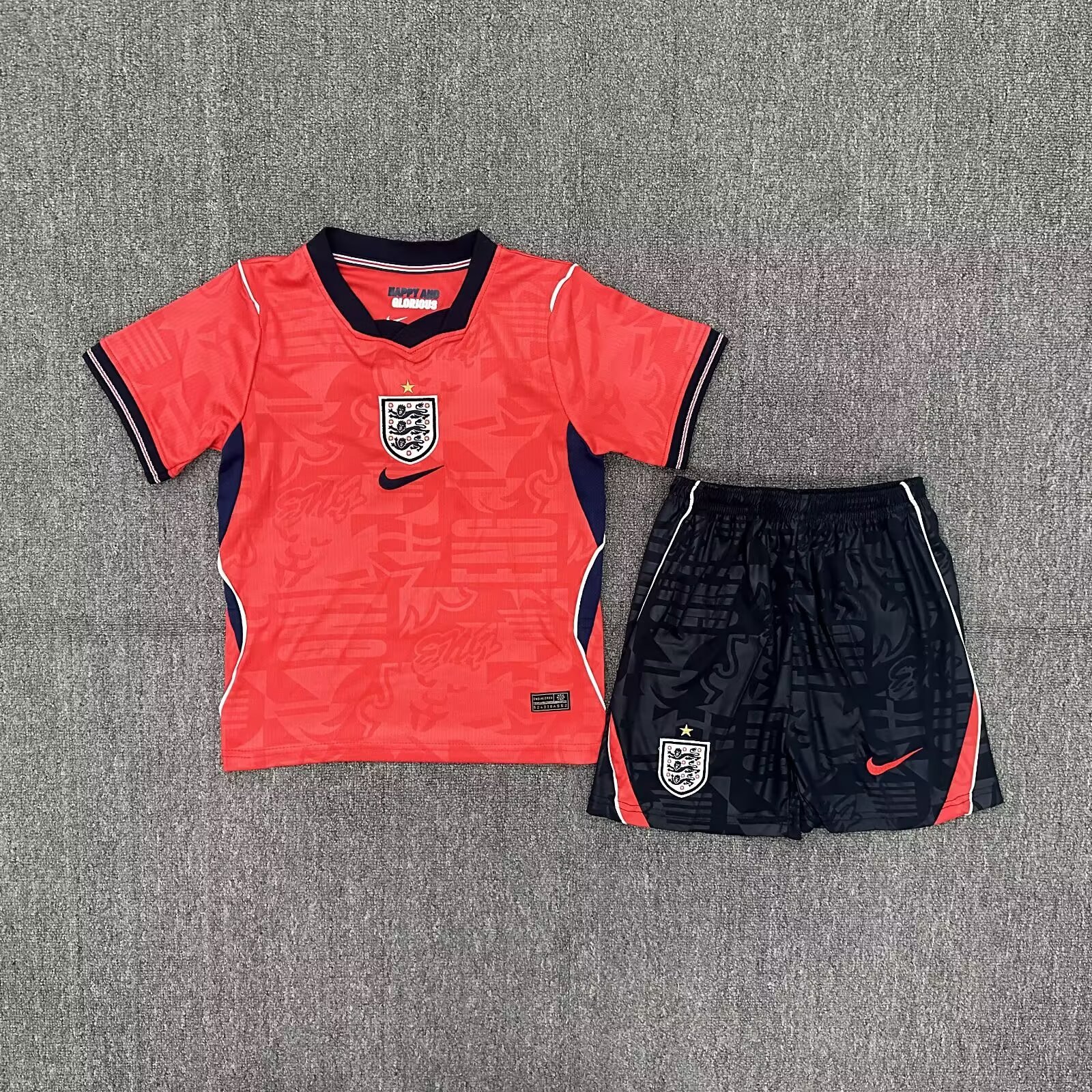2026 World cup England away soccer Jersey kids kits sets