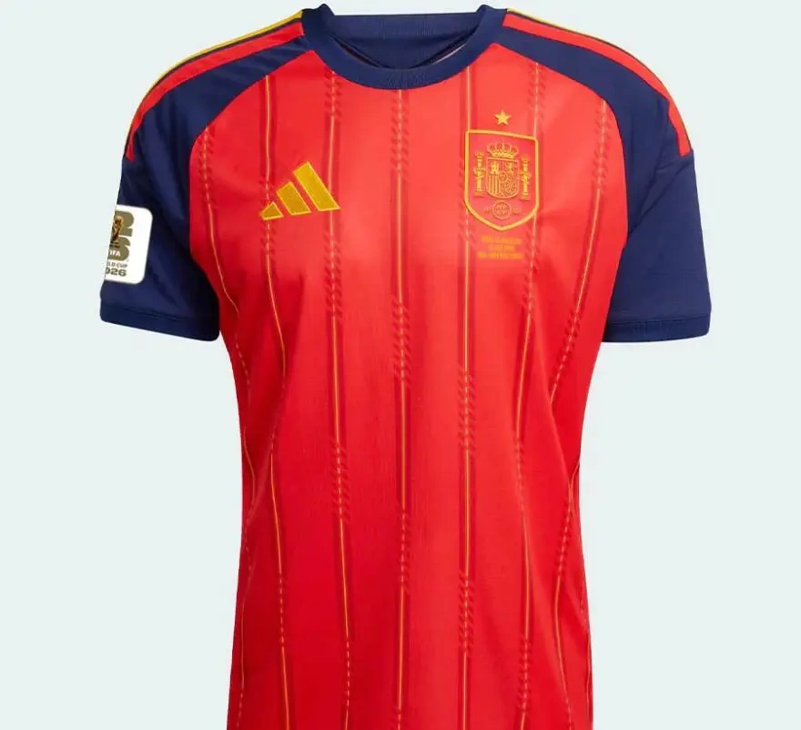 2026 World Cup Final Spain Home top thai fan version